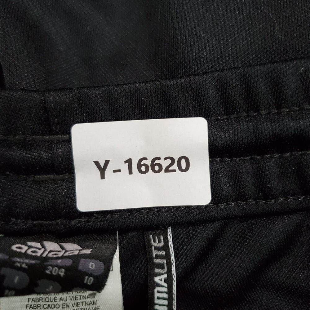 Adidas Men Activewear Pants XL Black Sweatpants Logo Climalite Drawstring - Picture 2 of 12
